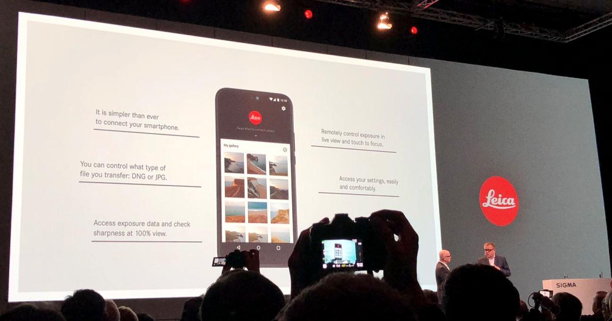 Новое приложение Leica позволяет управлять камерой с помощью смартфона
